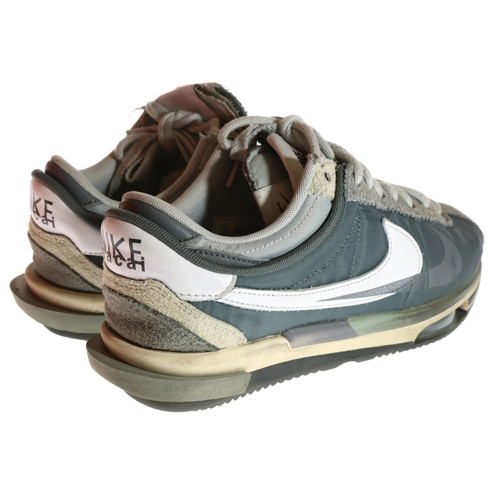NIKE(ナイキ) ×SACAI ZOOM CORTEZ SP サカイ ズームコルテッツ ローカットスニーカー グレー US9/27cm DQ0581-001