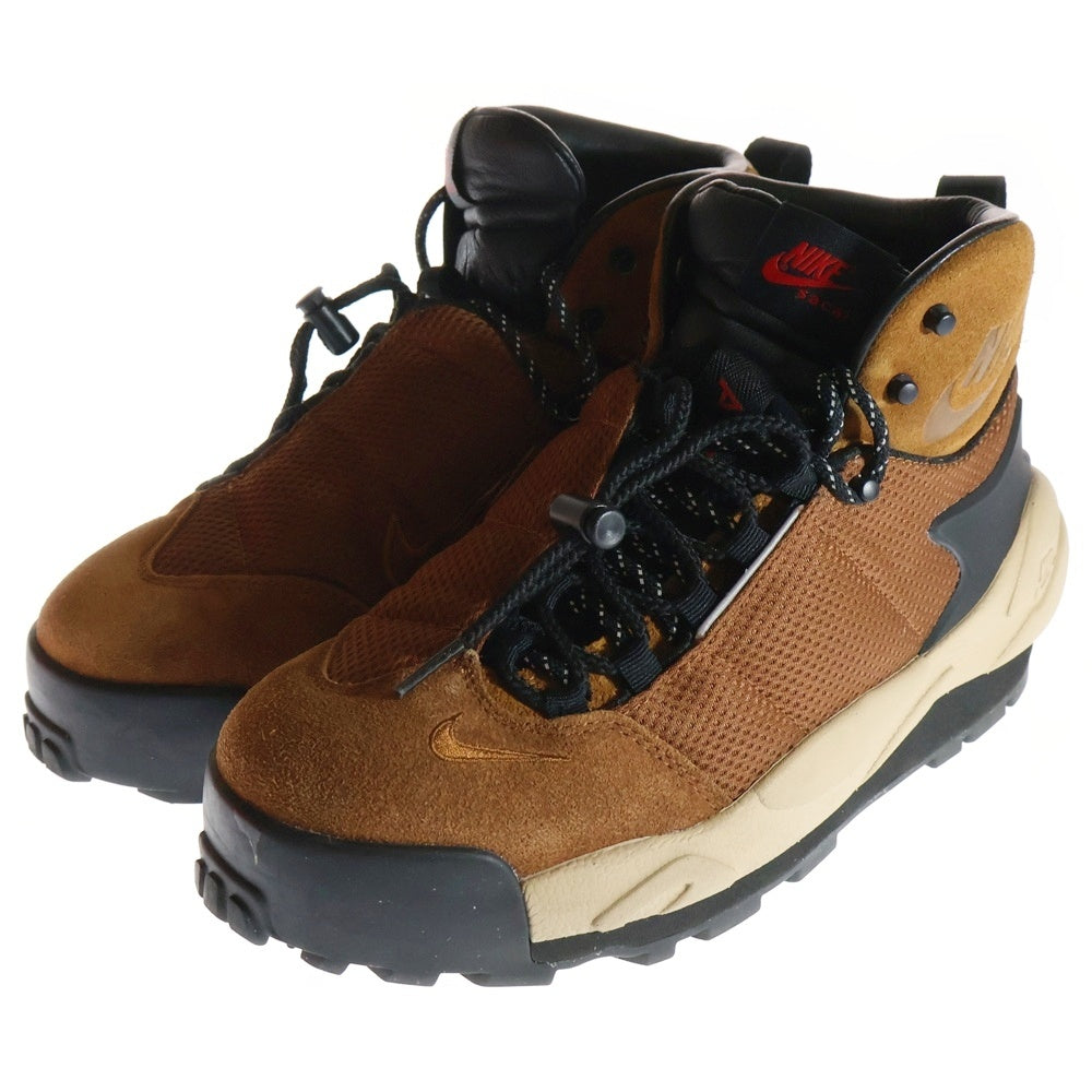 NIKE(ナイキ) ×SACAI MAGMASCAPE サカイ マグマスケープ ハイカットスニーカー ブラウン US9/27cm FN0563-200