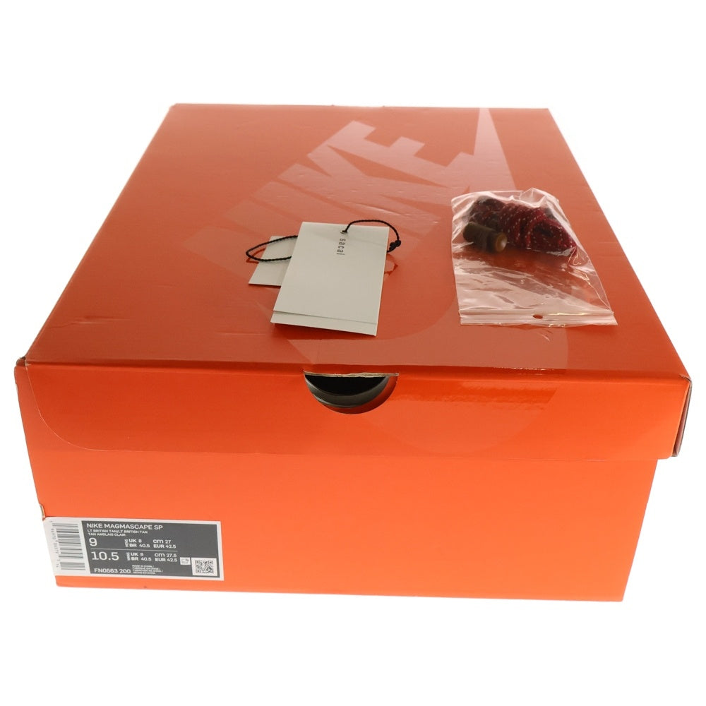 NIKE(ナイキ) ×SACAI MAGMASCAPE サカイ マグマスケープ ハイカットスニーカー ブラウン US9/27cm FN0563-200