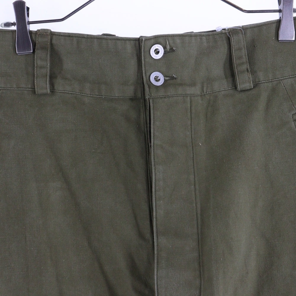 VINTAGE(ヴィンテージ) 40-50S VINTAGE ヴィンテージ フランス軍 M-47 前期型 フィールド カーゴパンツ アルミボタン カーキ