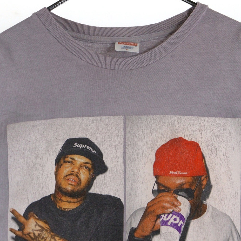 SUPREME(シュプリーム) 12AW Three Six Mafia Tee スリーシックスマフィア 半袖Tシャツ カットソー パープル