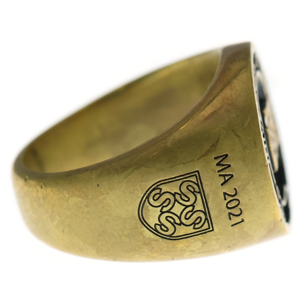 サカイ　カレッジリング　sacai Sacai(サカイ) 21SS College Ring カレッジ リング ゴールド 21