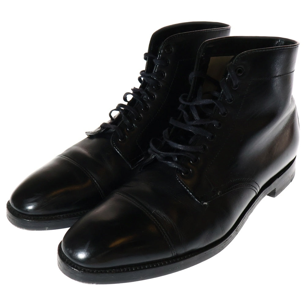 Alden(オールデン) STRAIGHT TIP BOOT ストレート チップ レースアップブーツ ブラック 3917
