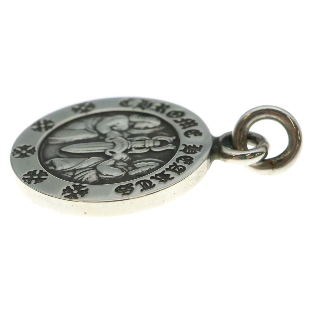 CHROME HEARTS(クロムハーツ) CHRM ANGL MDL V2 エンジェルメダルチャーム ペンダントトップ シルバー BCA229