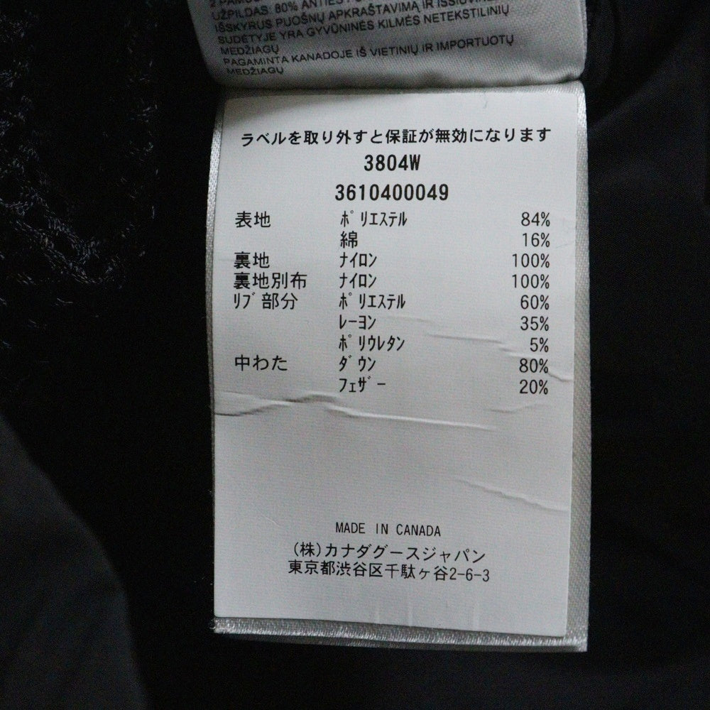CANADA GOOSE(カナダグース) Chelsea Parka チェルシー パーカ ダウン コート 3804W レディース