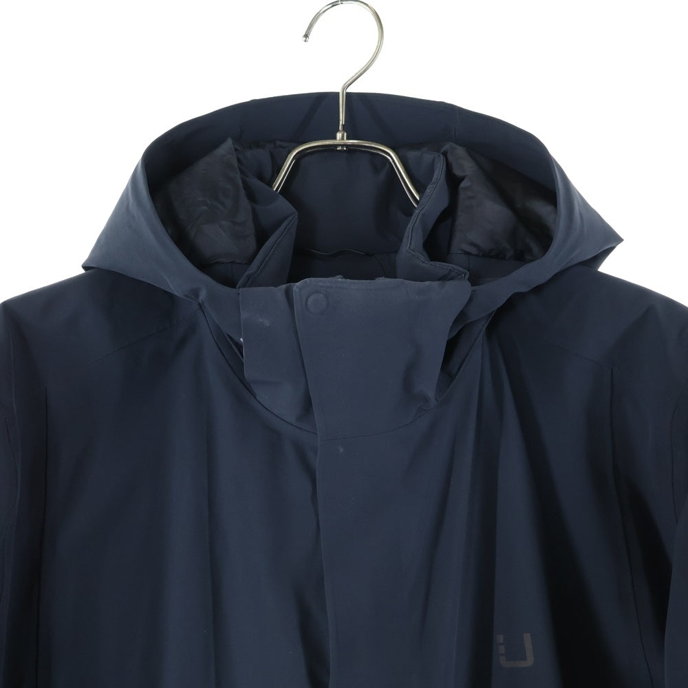 UBR(ウーバー) DOWN JACKET フーデッド ダウンジャケット ネイビー QC01250