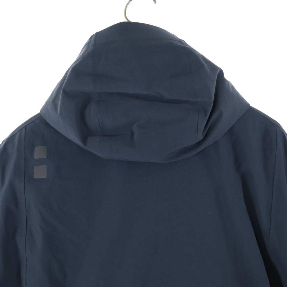 UBR(ウーバー) DOWN JACKET フーデッド ダウンジャケット ネイビー QC01250