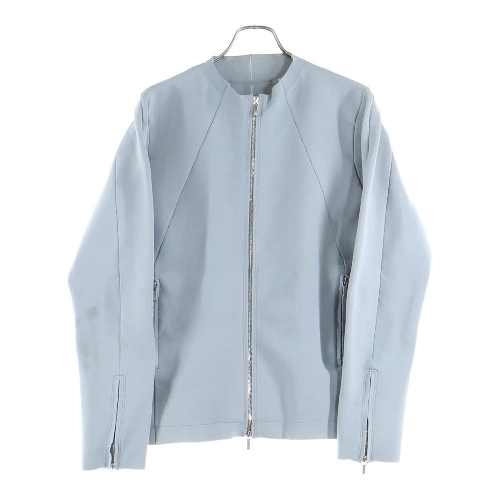 ATTACHMENT(アタッチメント) PE KNIT SINGLE RIDERS ニット シングルライダース ジャケット グレー AK11-246