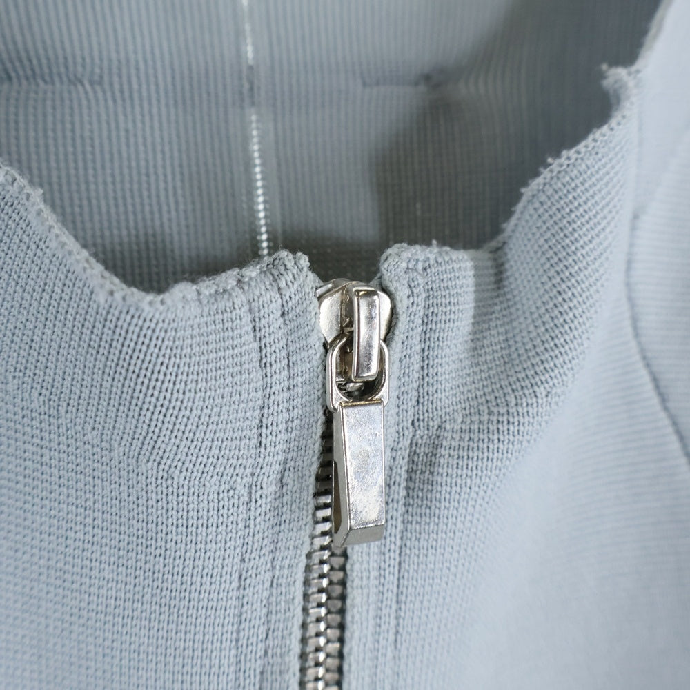 ATTACHMENT(アタッチメント) PE KNIT SINGLE RIDERS ニット シングルライダース ジャケット グレー AK11-246