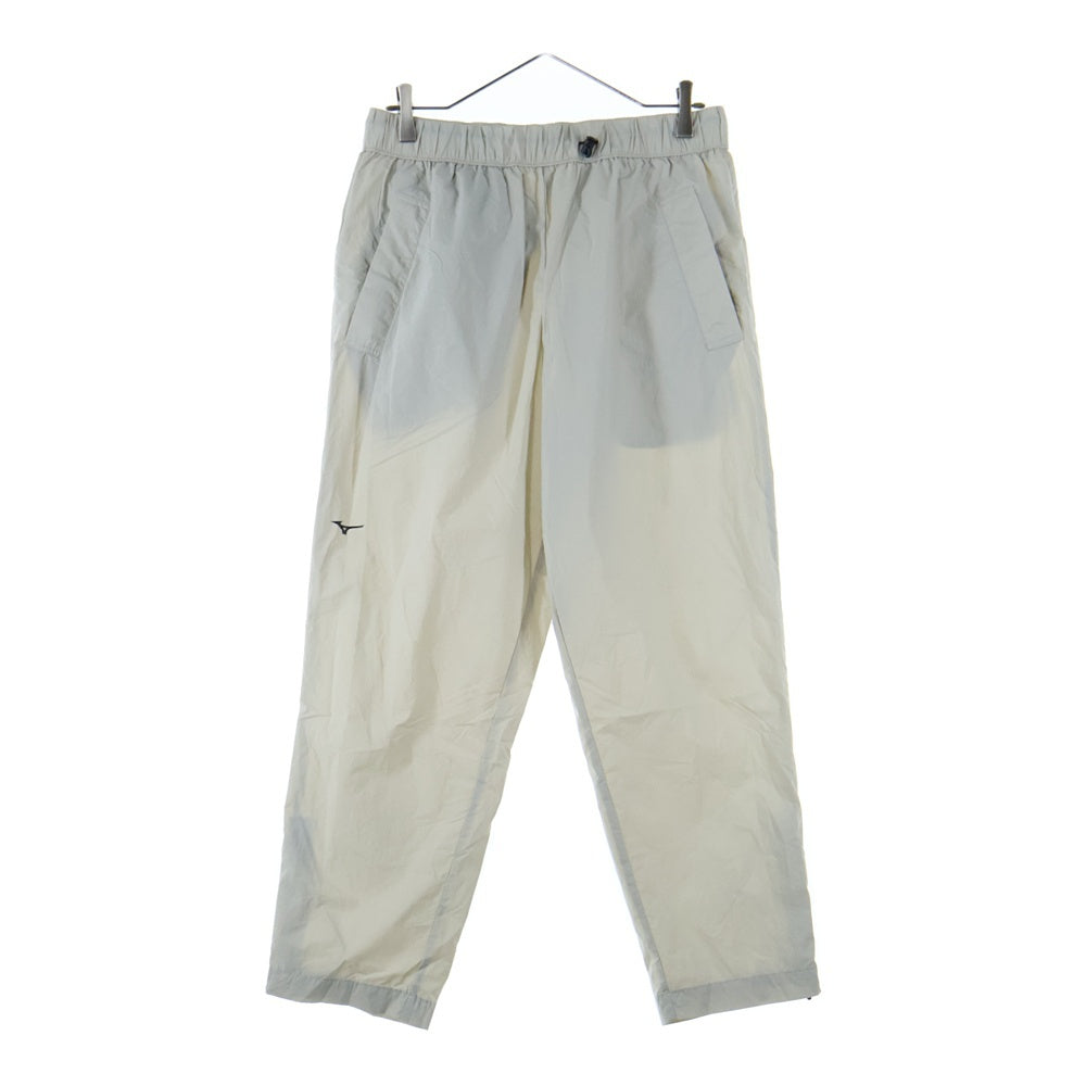 MARGARET HOWELL(マーガレットハウエル) ×MIZUNO LIGHTWEIGHT NYLON POPLIN TROUSERS ミズノ ライトウェイト ナイロンポプリン トラウザーパンツ グレー 579-5145002