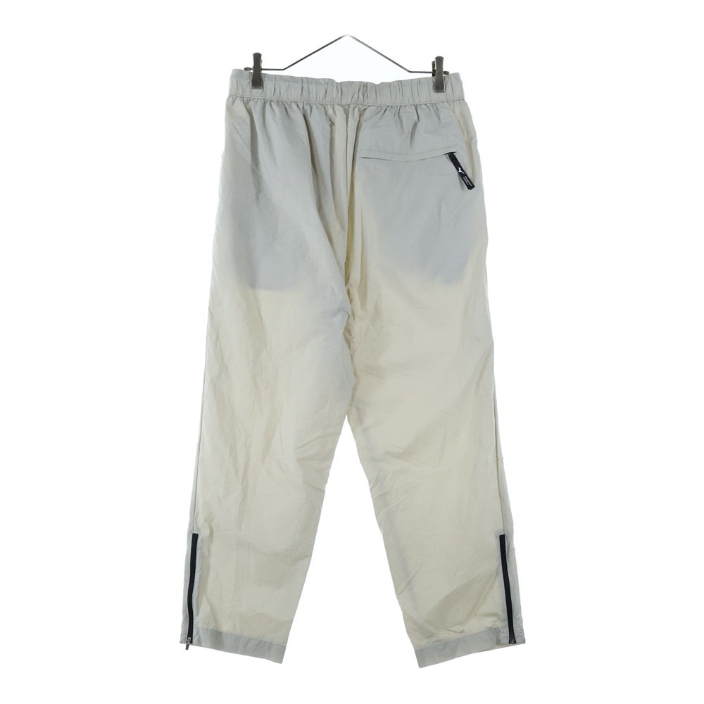 MARGARET HOWELL(マーガレットハウエル) ×MIZUNO LIGHTWEIGHT NYLON POPLIN TROUSERS ミズノ ライトウェイト ナイロンポプリン トラウザーパンツ グレー 579-5145002