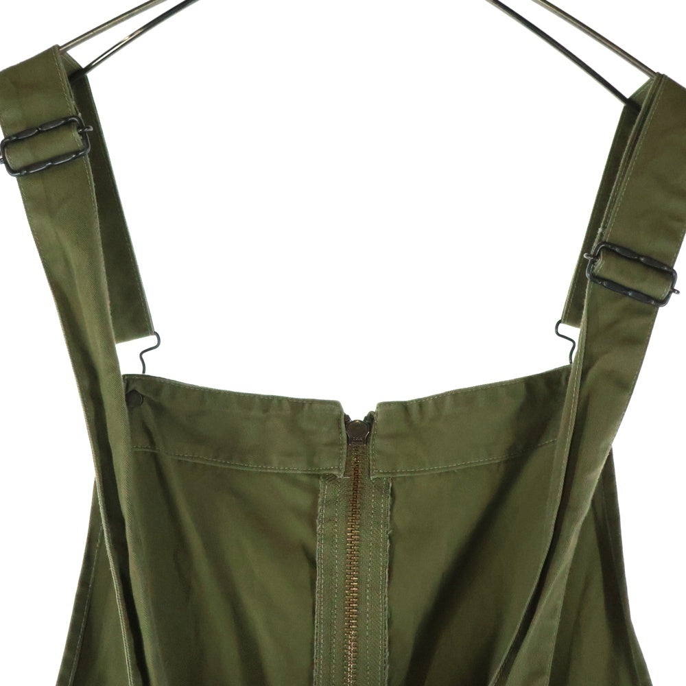 JOHNBULL(ジョンブル) 日本製 コットン オーバーオール カーキ 211-0426