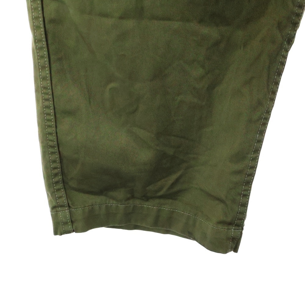 JOHNBULL(ジョンブル) 日本製 コットン オーバーオール カーキ 211-0426