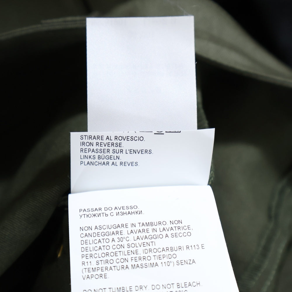 GOLDEN GOOSE DELUXE BRAND(ゴールデングースデラックスブランド) CARGO TROUSERS ワイドレッグ バックスタッズ付 カーゴパンツ カーキ GMP01868P00155835548