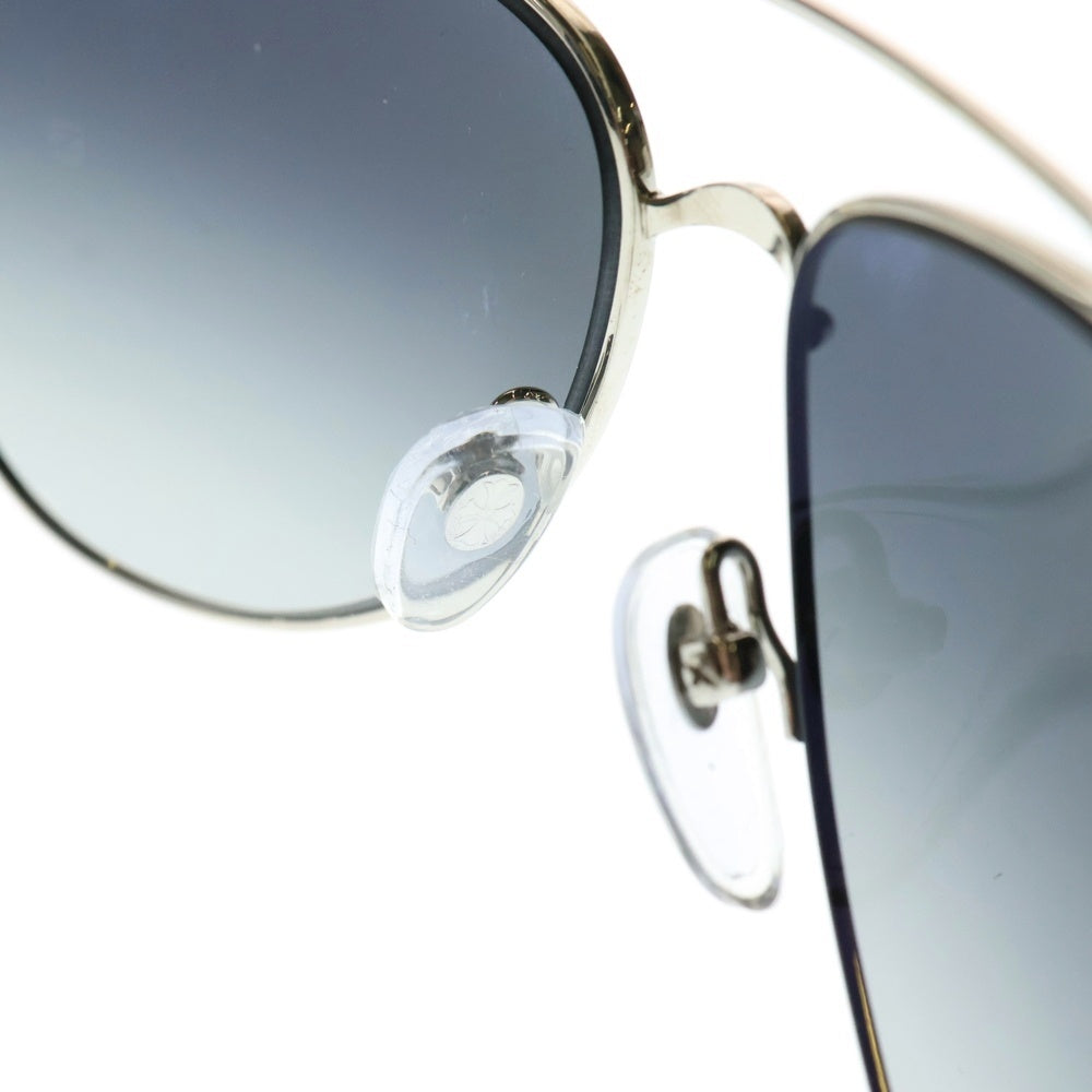 CHROME HEARTS(クロムハーツ) SLAM スラム オーバルフレーム ダブルブリッジ サングラス シルバー