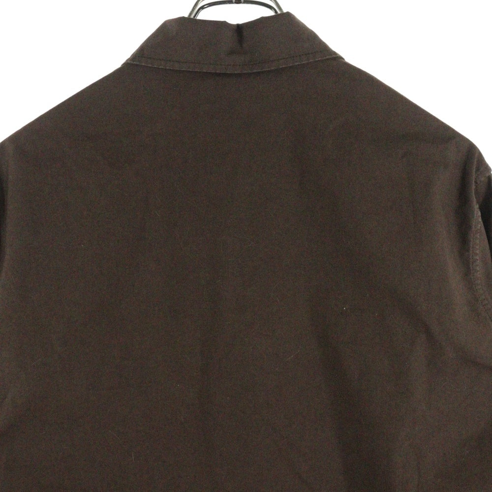 JIL SANDER +(ジルサンダープラス) 胸ポケット 6B レギュラーカラー 長袖シャツ ブラウン HS PM NM 0001