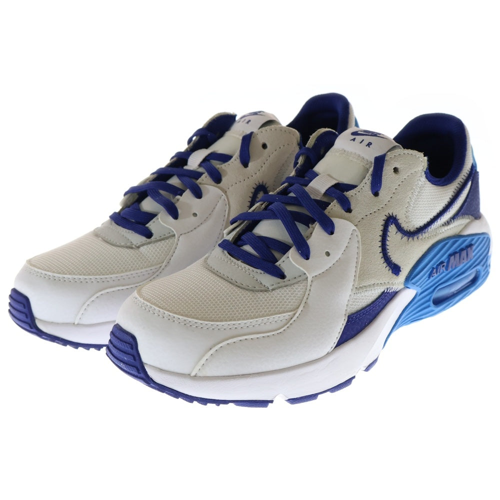NIKE(ナイキ) AIR MAX EXCEE エア マックス エクシー ローカットスニーカー ホワイト/ブルー レディース US6.5/24.5cm DZ0795‐100
