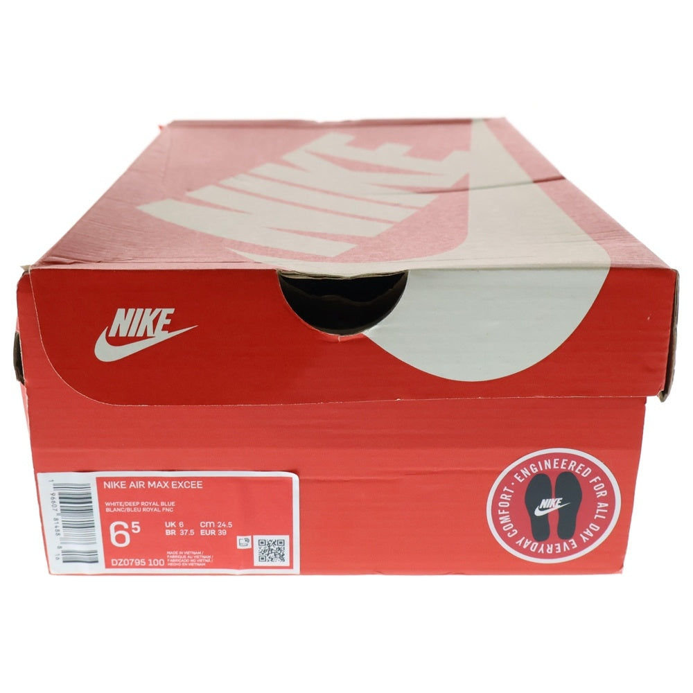 NIKE(ナイキ) AIR MAX EXCEE エア マックス エクシー ローカットスニーカー ホワイト/ブルー レディース US6.5/24.5cm DZ0795‐100