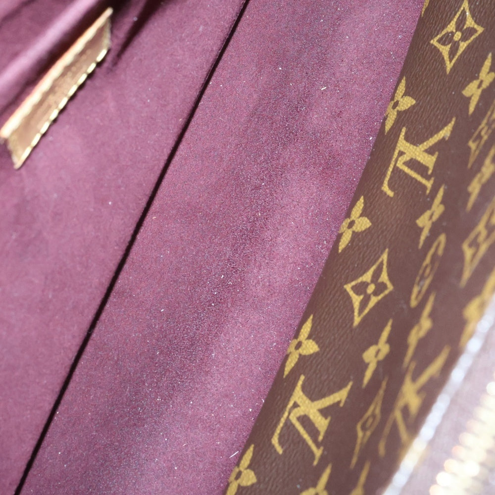 LOUIS VUITTON(ルイヴィトン) モンテーニュGM モノグラム レザー ハンドバッグ ブラウン M41067 TR0184