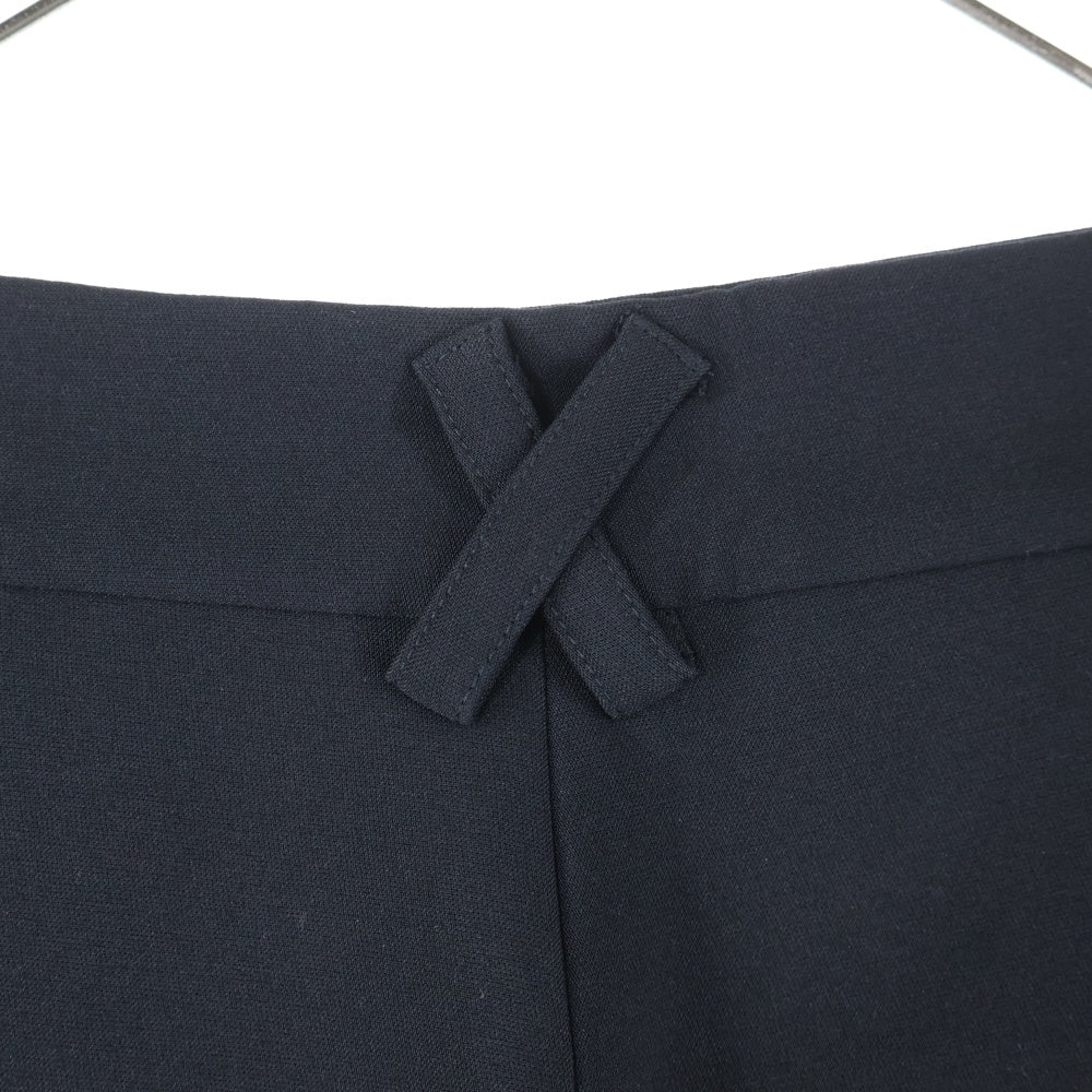 Fax Copy Express(ファックスコピーエクスプレス) 21SS Front Pocket Wide Leg Trouser フロントポケット 1タック ワイドレッグ トラウザー パンツ ブラック 21SS-PT01-BK