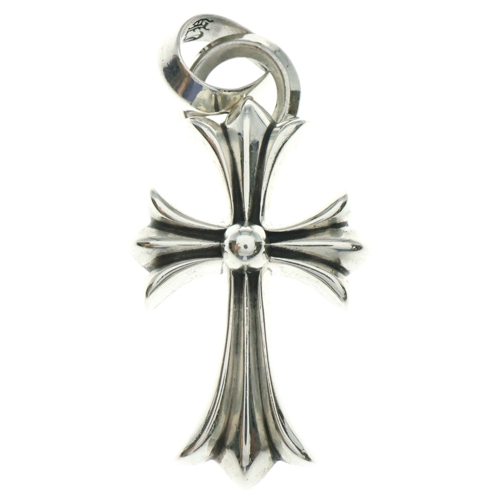 CHROME HEARTS(クロムハーツ) CH CRS SML W/BALE Wベイル スモールCHクロス ペンダントトップ シルバー BCA218