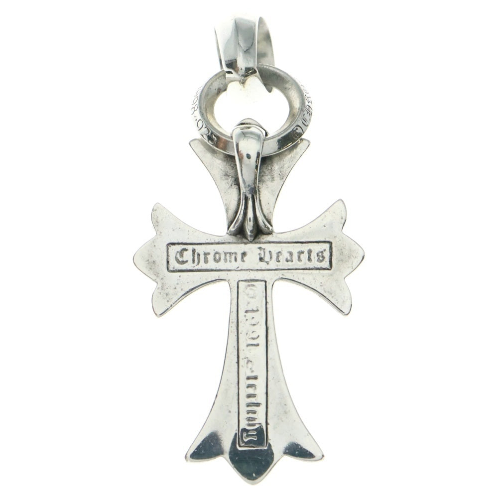 CHROME HEARTS(クロムハーツ) CH CRS SML W/BALE Wベイル スモールCHクロス ペンダントトップ シルバー BCA218
