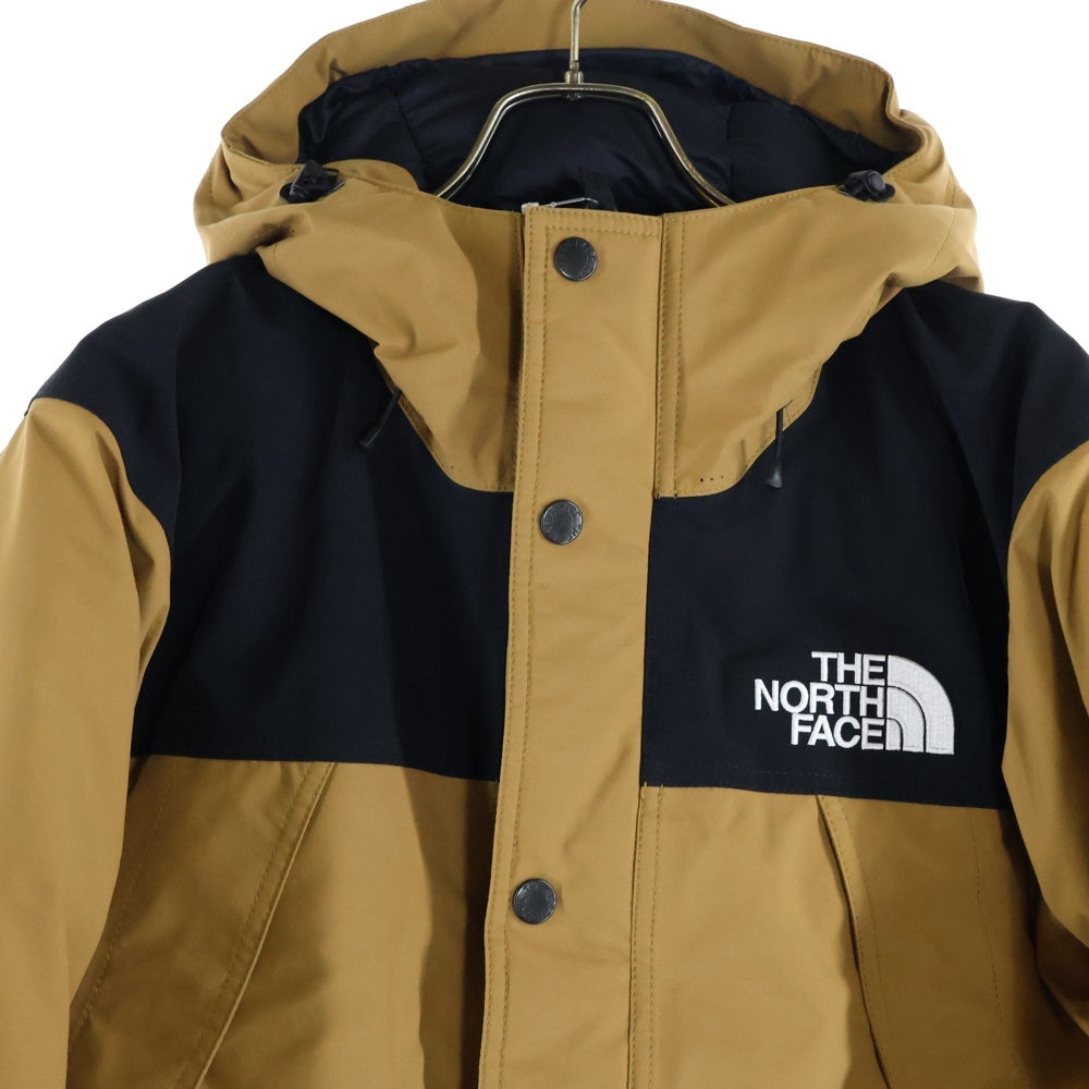 THE NORTH FACE(ザノースフェイス) MOUNTAIN DOWN JACKET GORE-TEX マウンテン フーデッドダウンジャケット ゴアテックス ベージュ/ブラック ND91930