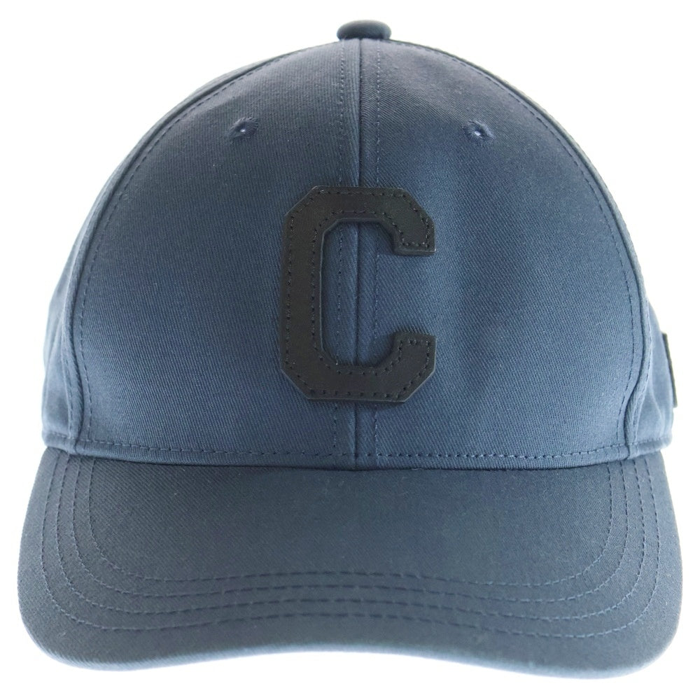 COACH(コーチ) Cロゴ刺繍 6パネル ベースボールキャップ 帽子 ネイビー
