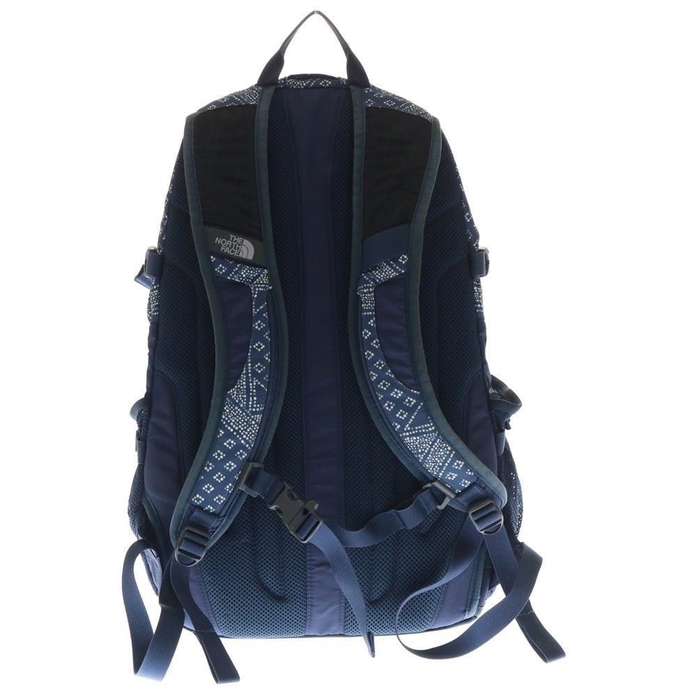THE NORTH FACE(ザノースフェイス) Hot Shot ホットショット 総柄 バックパック リュック ブルー NM71606