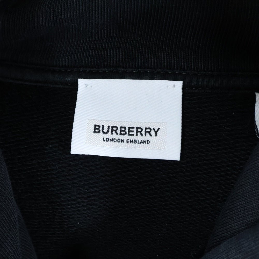 BURBERRY(バーバリー) LIMITED リミテッド ロゴプリント プルオーバーフーディー スウェットパンツ セットアップ ブラック 8058649/8058651