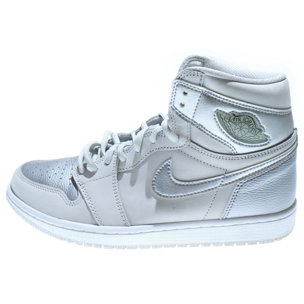 NIKE(ナイキ) AIR JORDAN 1 HIGH OG CO JP TOKYO エアジョーダン1 ハイカットスニーカー 東京 シルバー US9.5/27.5cm DC1788-029