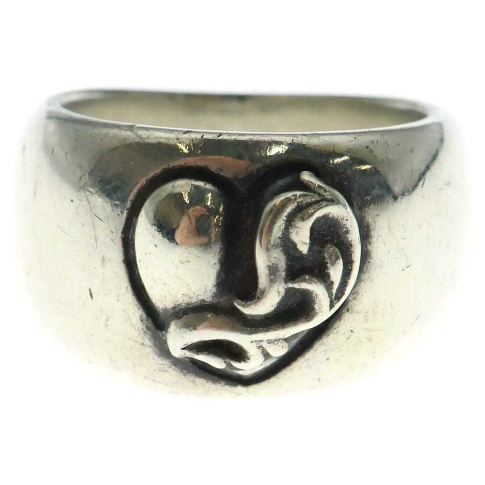 CHROME HEARTS(クロムハーツ) HEART IN BAND ハートインバンド リング シルバー