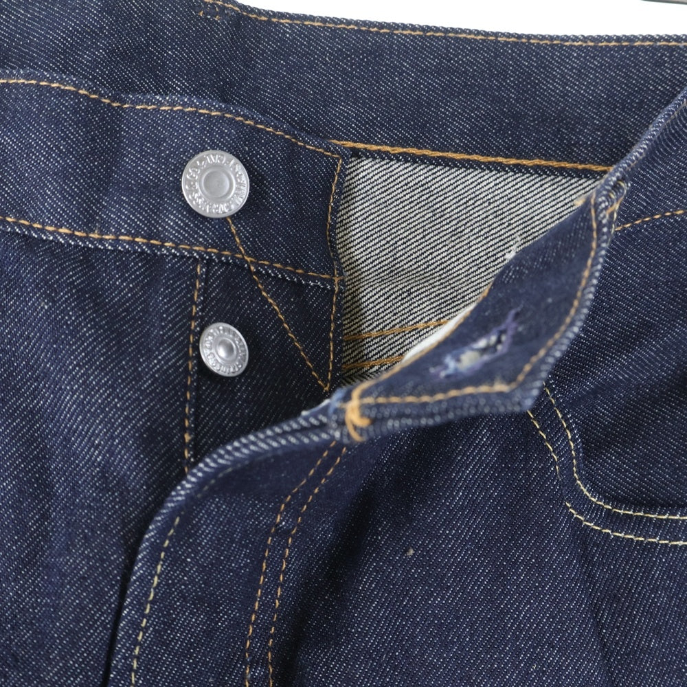 Levi's(リーバイス) USA製 BIG E PREMIUM 501 復刻 ビッグE プレミアム ボタンフライ ストレート デニム パンツ インディゴ 00501-2546