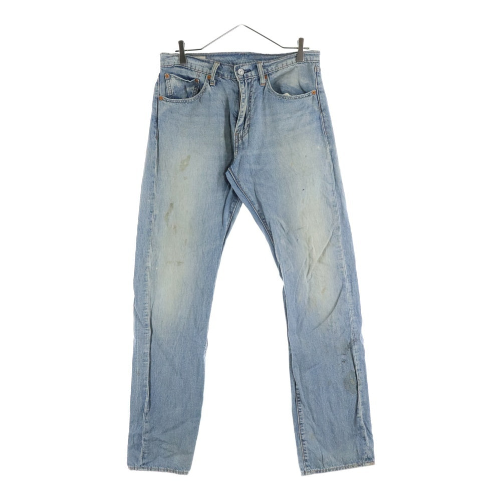 Levi's(リーバイス) 505 ジップフライ レギュラー ストレート デニム パンツ インディゴ 00505-1773