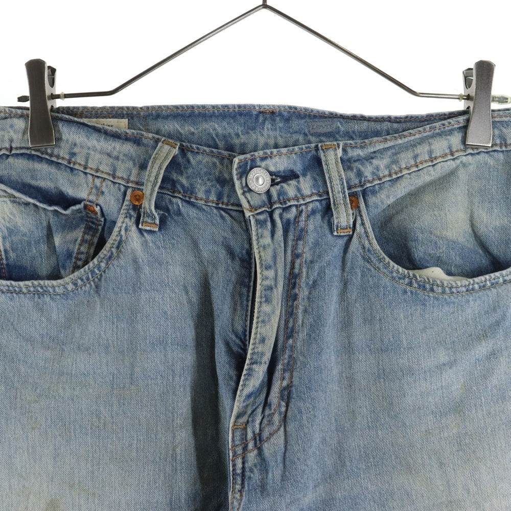 Levi's(リーバイス) 505 ジップフライ レギュラー ストレート デニム パンツ インディゴ 00505-1773