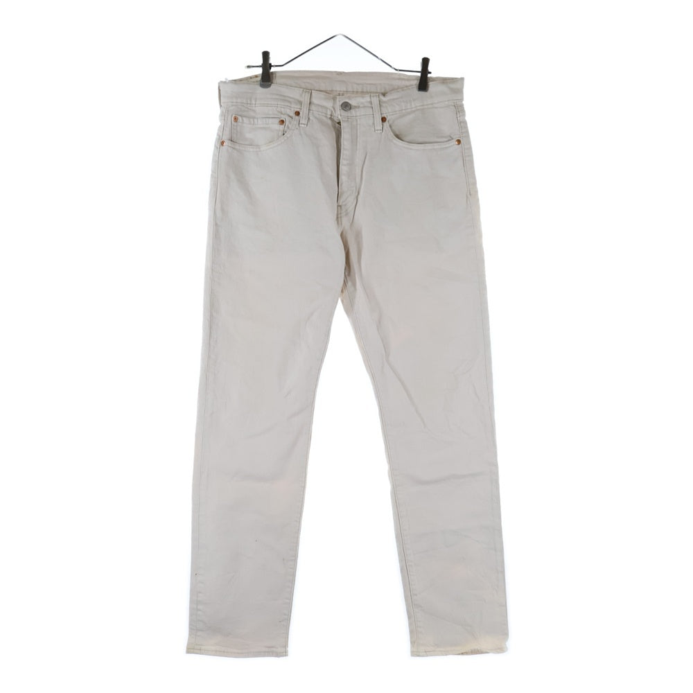 Levi's(リーバイス) PREMIUM 502 プレミアム ジップフライ レギュラー ストレート デニム パンツ ホワイト 29507-1107