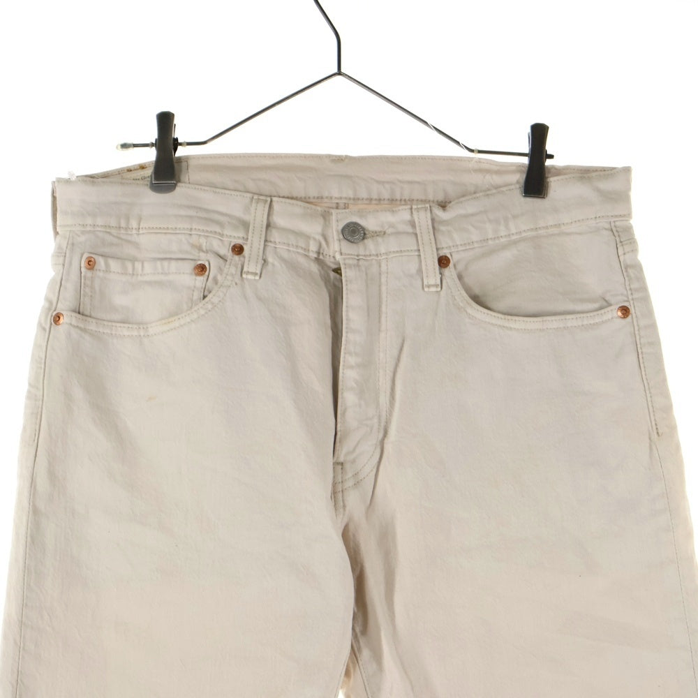 Levi's(リーバイス) PREMIUM 502 プレミアム ジップフライ レギュラー ストレート デニム パンツ ホワイト 29507-1107