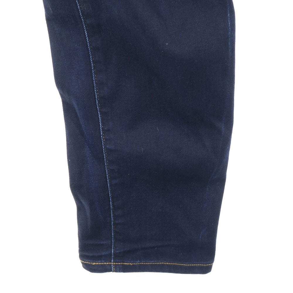 G-STAR RAW(ジースターロウ) メタルロゴプレート ジップフライ スリム ストレート デニム パンツ ネイビー D05385-6131-071