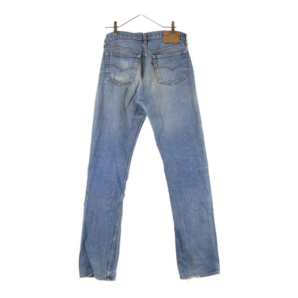 Levi's(リーバイス) 80s VINTGE 501 ボタン裏刻印653 赤耳タブ ボタンフライ レギュラー ストレート デニム パンツ インディゴ 2501-0117