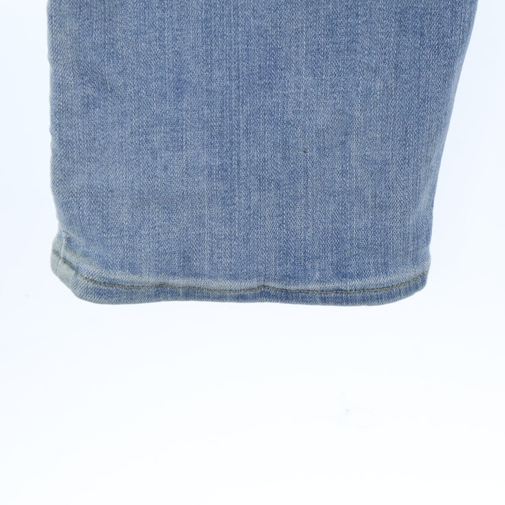 G-STAR RAW(ジースターロウ) ホワイトパッチ ジップフライ スリム ストレート デニム パンツ インディゴ D01159-9136-424