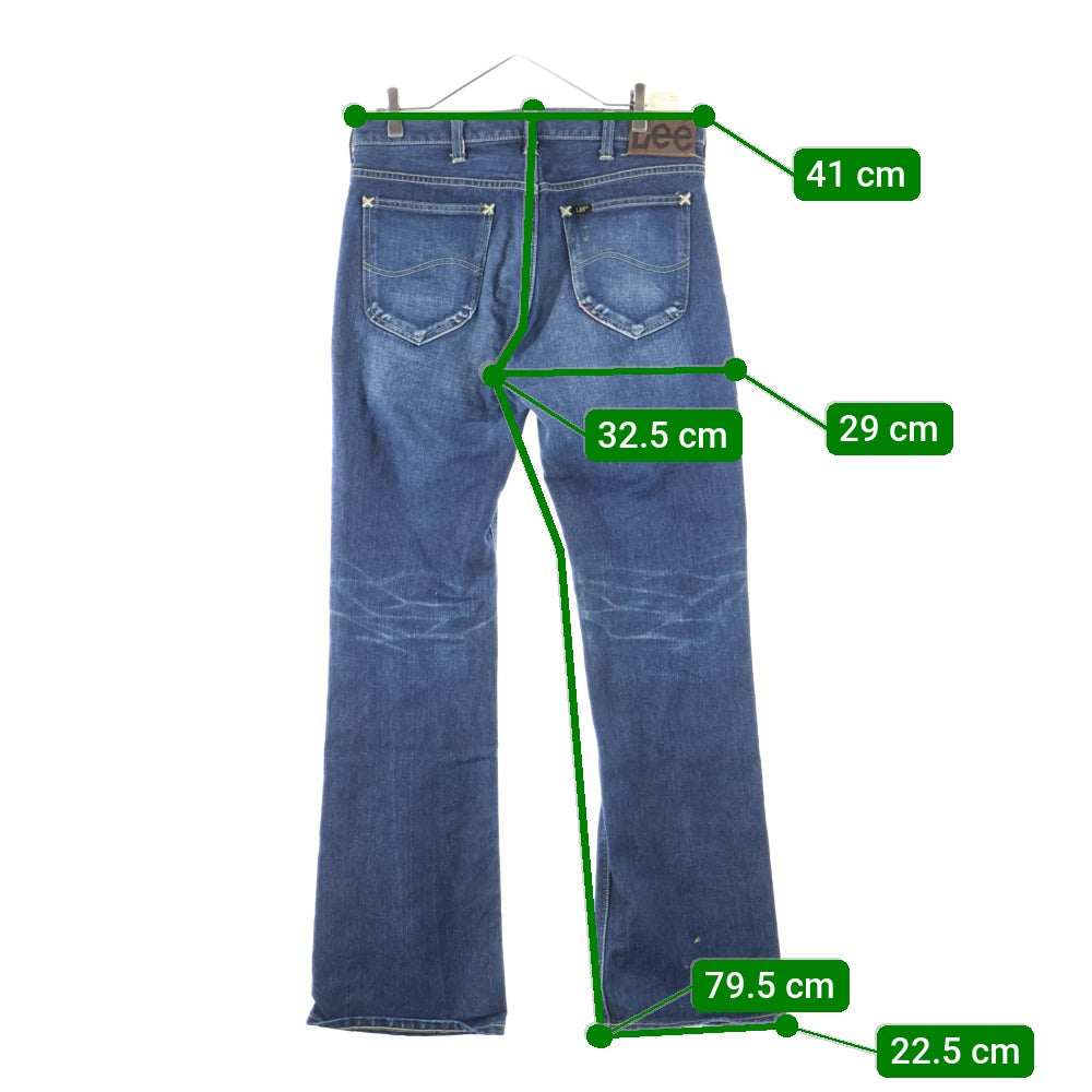 LEE(リー) AMERICAN RIDERS AUTHENTIC JEANS アメリカン ライダース ジップフライ ブーツカット デニム パンツ インディゴ LM5102