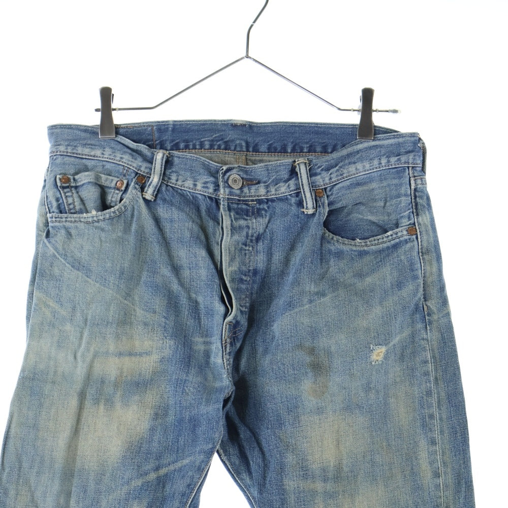 Levi's(リーバイス) ORIGINAL 501 FIT NIMBUS BLUES ボタンフライ レギュラー ストレート デニム パンツ インディゴ 00501-1477