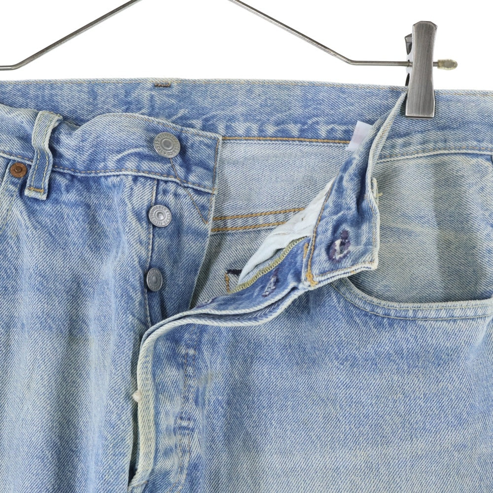 Levi's(リーバイス) USA製 PREMIUM 501 プレミアム ボタンフライ レギュラー ストレート デニム パンツ インディゴ 79830-0031