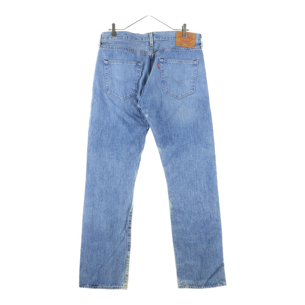 Levi's(リーバイス) USA製 BIG E PREMIUM 501 復刻 ビッグE プレミアム ボタンフライ ストレート デニム パンツ インディゴ 00501-2454