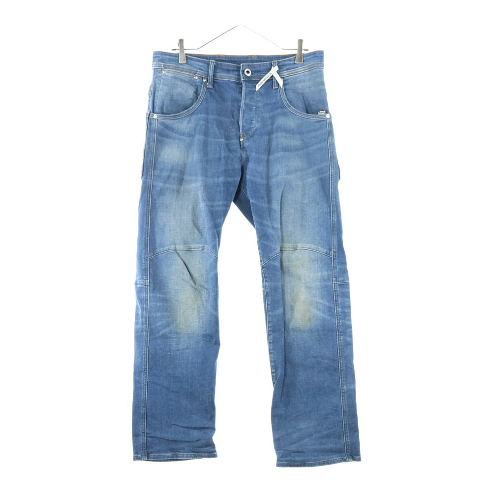 G-STAR RAW(ジースターロウ) JACKPANT 3D RELAXED ボタンフライ ストレート デニム パンツ インディゴ D15961-9118-071