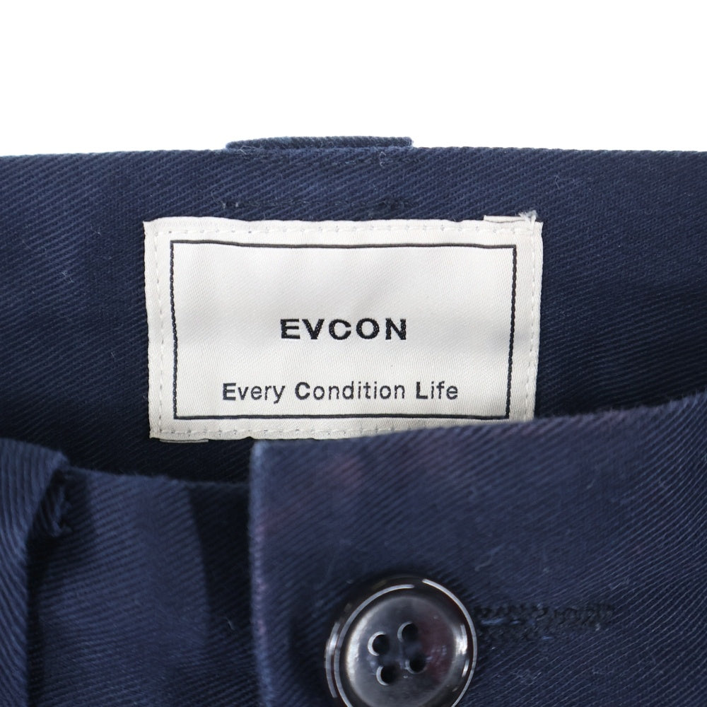 EVCON(エビコン) BASIC CHINO PANTS ベーシック チノ ワークパンツ ネイビー 241-91505
