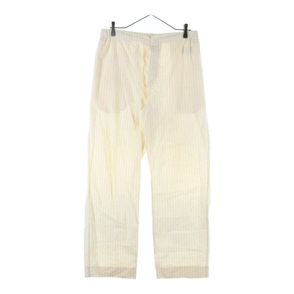 UNUSED(アンユーズド) STRIPE PANTS ストライプ柄 イージーパンツ ベージュ UW1050