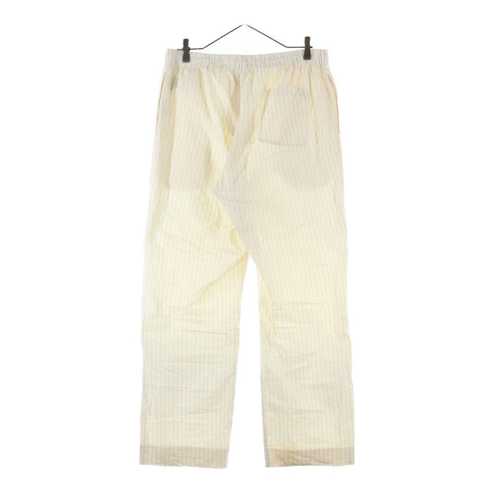 UNUSED(アンユーズド) STRIPE PANTS ストライプ柄 イージーパンツ ベージュ UW1050