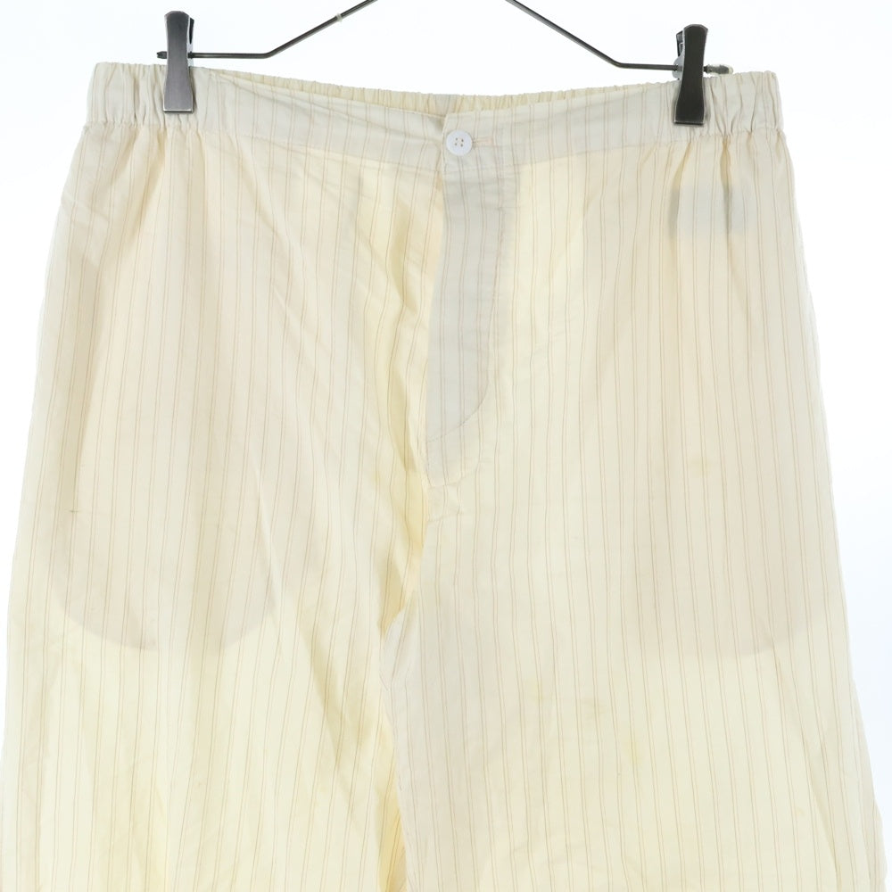 UNUSED(アンユーズド) STRIPE PANTS ストライプ柄 イージーパンツ ベージュ UW1050