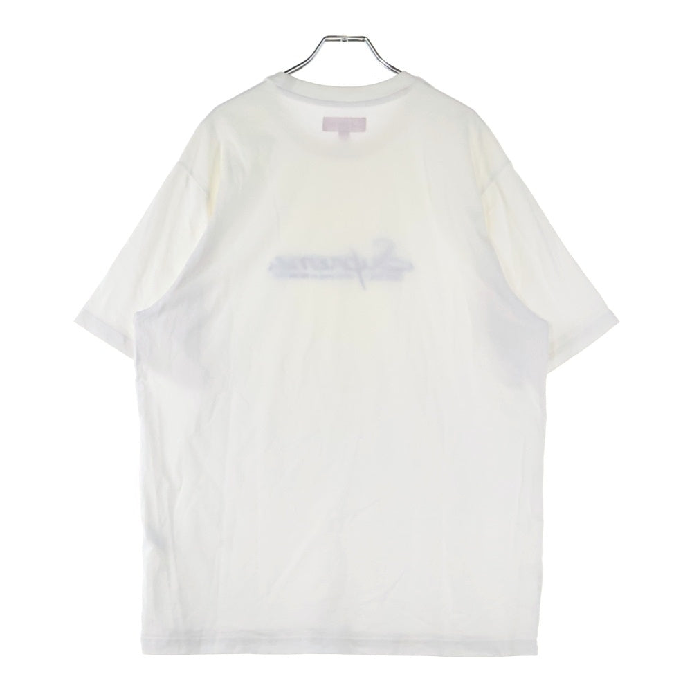 SUPREME(シュプリーム) 24SS Contact S/S Top コンタクト チェーンロゴ刺繍 クルーネック 半袖Tシャツ カットソー ホワイト
